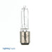 SATCO/NUVO 100Q/CL/DC 100W Halogen T4 Clear 2000 Hours 1700Lm DC Bay Base 120V 2900K (S3147)