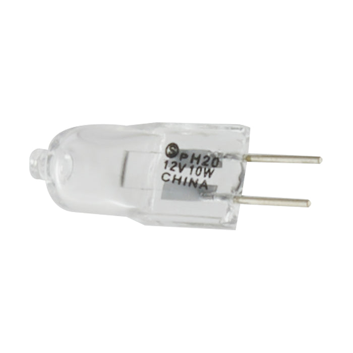 SATCO/NUVO 10T3/CL 10W Halogen T3 Clear 2000 Hours 120Lm Bi-Pin G4 Base 12V 2900K (S3171)