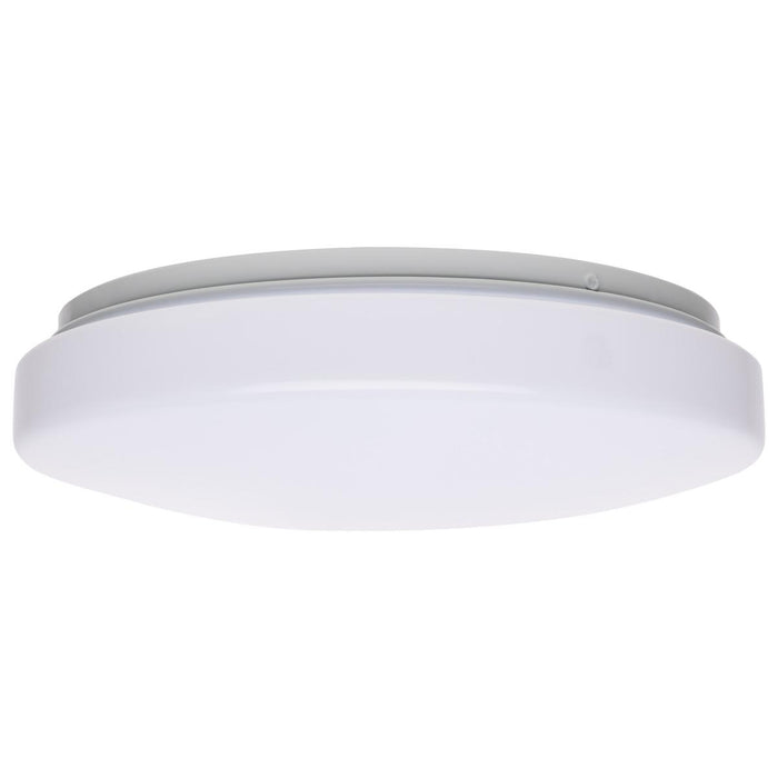 SATCO/NUVO 11 Inch Acrylic LED Cloud Fixture 16W CCT Selectable 3000K/4000K/5000K 120/277 0-10V Dimming 90 CRI White (62-1225)