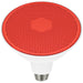 SATCO/NUVO 11.5W PAR38 LED Red 90 Degree Beam Angle Medium Base 120V (S29480)