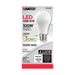 SATCO/NUVO 13.5W LED A19 Soft White Medium Base 3000K 90 CRI 120V (S12434)