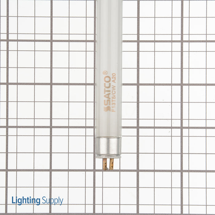 SATCO/NUVO 13W T5 Preheat Fluorescent 4200K Cool White 62 CRI Miniature Bi-Pin Base (S1906)