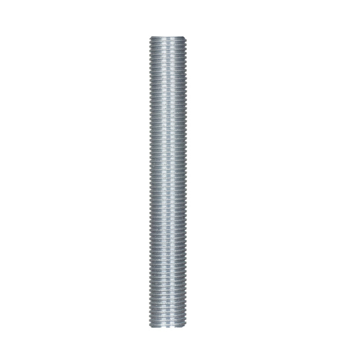 SATCO/NUVO 1/4 IP Steel Nipple Zinc Plated 7 Inch Length 1/2 Inch Wide (90-2121)