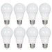 SATCO/NUVO 14W A19 LED 5000K 1500Lm Non-Dimmable E26 Base 80 CRI 8-Pack (S14463)