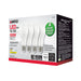 SATCO/NUVO 15.5W A19 LED 3000K Dimmable Medium Base 230 Degree Beam Spread 4-Pack (S11423)