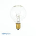 SATCO/NUVO 15G12 1/2 15W G12 1/2 Incandescent Clear 1500 Hours 100Lm Candelabra Base 120V 2700K (S3845)