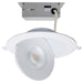 SATCO/NUVO 15W CCT Selectable LED Direct Wire Downlight Gimbaled 6 Inch Round Remote Driver White (S11860)
