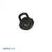 SATCO/NUVO 1/8 IP Screw Collar Loop With Ring 25 Pounds Maximum Glossy Black Finish (90-2421)