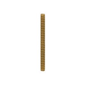 SATCO/NUVO 1/8 IP Solid Brass Nipple Unfinished 3-3/4 Inch Length 3/8 Inch Wide (90-2136)