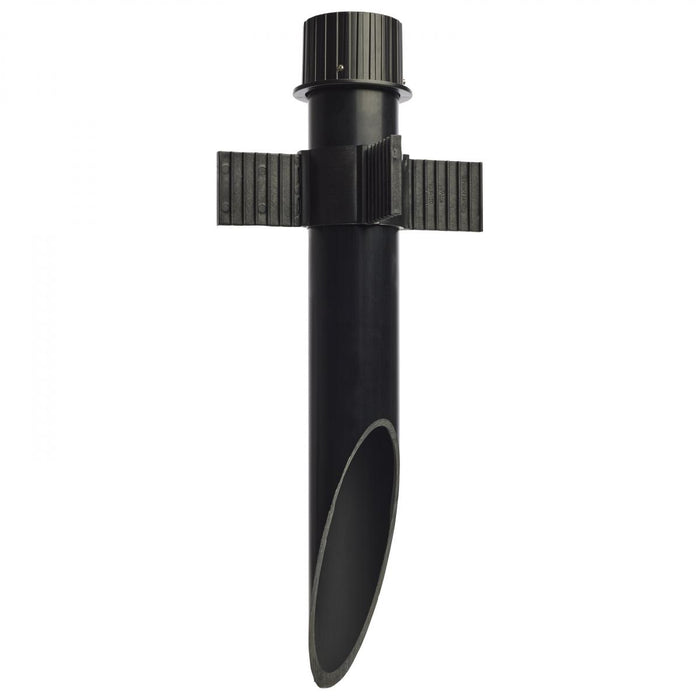 SATCO/NUVO 2 Inch Diameter Mounting Post PVC Matte Black (60-681)