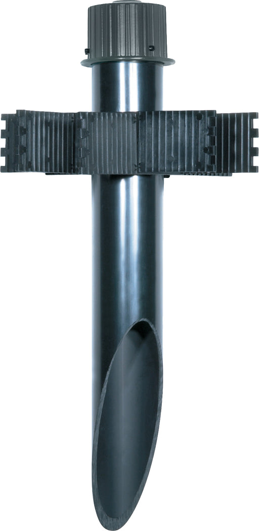 SATCO/NUVO 2 Inch PVC Mount Post With Black Cap (SF76-643)