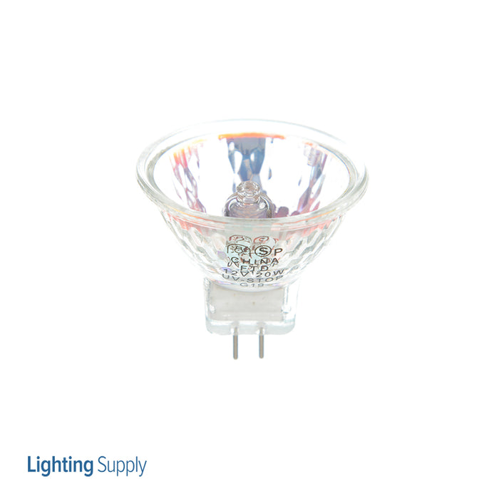 SATCO/NUVO 20MR11/NFL 20W Halogen MR11 FTD 2000 Hours Subminiature 2 Pin Base 12V 2900K (S3154)