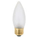 SATCO/NUVO 25W B11 Incandescent Frost 2500 Hours 200Lm Medium Base 130V 2700K (A3634)