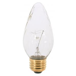 SATCO/NUVO 25W F15 Incandescent Clear 1500 Hours 180Lm Medium Base 120V (S3363)