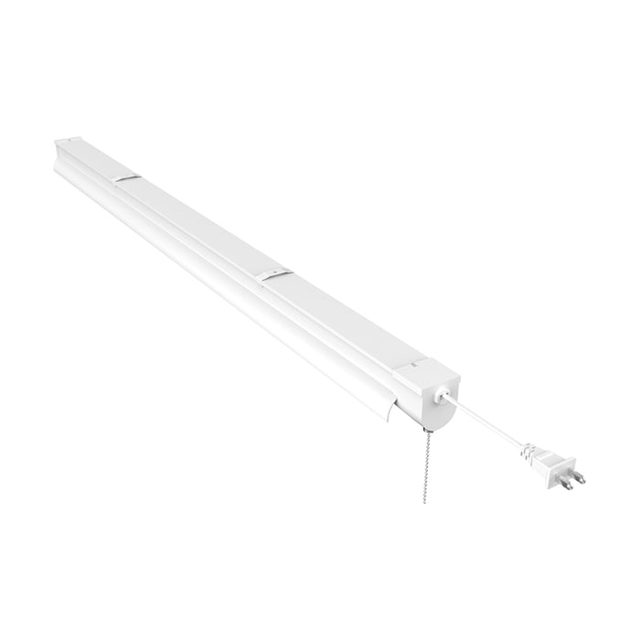 SATCO/NUVO 34W 3 Foot LED Shop Light With Pull Chain White Finish 4000K (62-927)