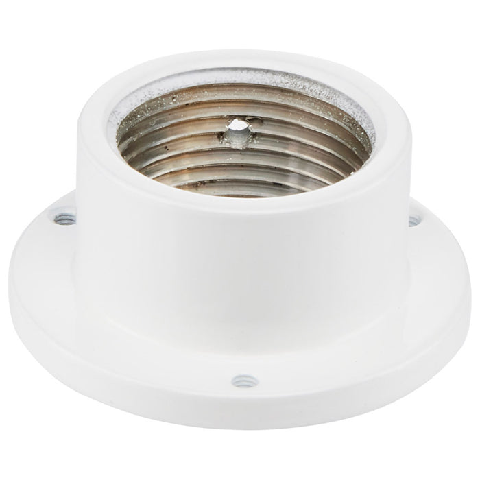 SATCO/NUVO 3/8 Inch To 3/4 Inch Pendant Adapter White Finish For Use With Gen 2 And CCT And Wattage Selectable UFO LED High Bay Fixtures (65-759)