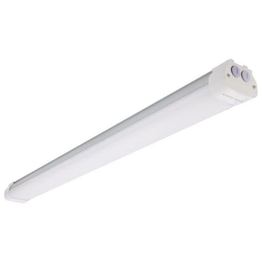 SATCO/NUVO 4 Foot LED Tri-Proof Linear Fixture Integrated Microwave Sensor CCT/Wattage Selectable 3000K/4000K/5000K 40W/50W/60W 120-347V (65-833R1)