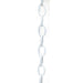 SATCO/NUVO 4 Gauge Chain White Finish 1 Yard Length 13/4 Inch Link x 11/8 Inch Link x 1/4 Inch Thick 50 Yards Per Carton 50 Pounds Maximum (79-466)