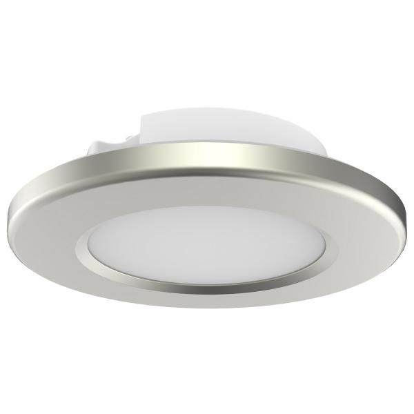 SATCO/NUVO 4 Inch LED Surface Mount Fixture CCT Selectable 3000K/4000K/5000K Brushed Nickel (62-1582)