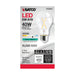 SATCO/NUVO 5W LED A19 Clear Medium Base 4000K 90 CRI 120V (S12410)