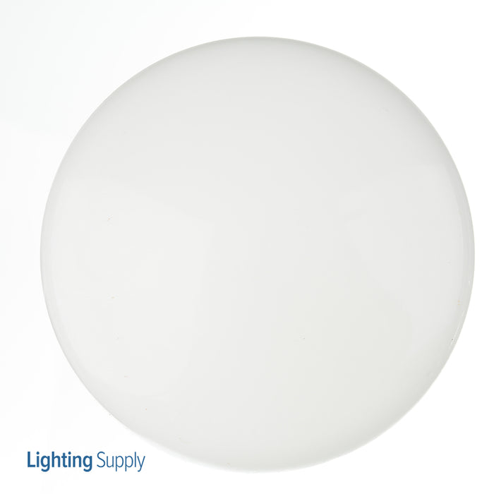 SATCO/NUVO 6 Inch White Drum Glass Shade 6-5/8 Inch Diameter 5-7/8 Inch Fitter 3-1/2 Inch Height Sprayed Inside White (50-334)