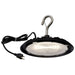 SATCO/NUVO 60W Hi-Pro Shop Light With Plug 8 Inch 3000K Black Finish 120V (65-960)