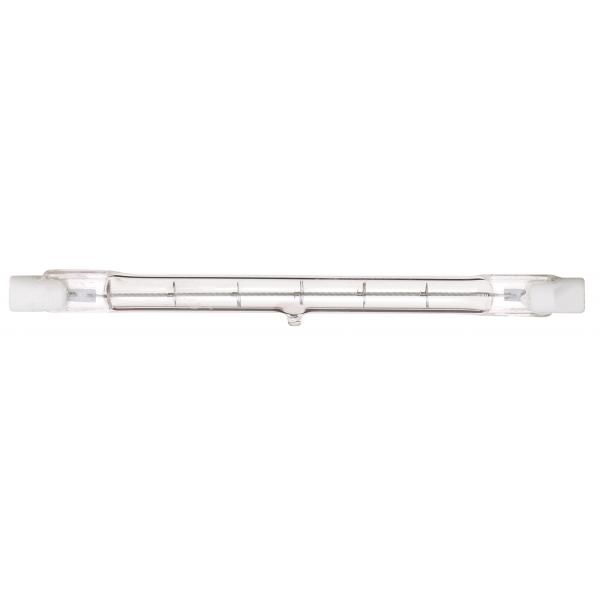 SATCO/NUVO 750J 220/240V 118MM R7S 750W Halogen T3 Clear 1500 Hours 12500Lm Double Ended Base 220/240V (S2890)