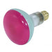 SATCO/NUVO 75W BR30 Incandescent Pink 2000 Hours Medium Base 130V (S3213)