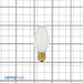 SATCO/NUVO 7C7/W 7W C7 Incandescent White 3000 Hours 28Lm Candelabra Base 120V 2700K (S3692)