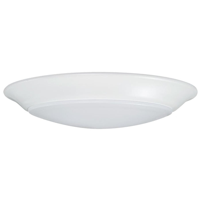 SATCO/NUVO 8W 7 Inch LED Disk Light White Finish CCT Selectable (62-1805)