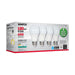 SATCO/NUVO 9.5W A19 LED Frosted 4000K Medium Base 220 Degree Beam Spread 120V Non-Dimmable 4-Pack (S29558)