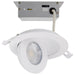 SATCO/NUVO 9W CCT Selectable LED Direct Wire Downlight Gimbaled 4 Inch Round Remote Driver White (S11840)