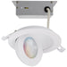SATCO/NUVO 9W LED Gimbaled Downlight 4 Inch RGB And Tunable White Round Starfish IOT White Finish 650Lm 120-277V (S11293)