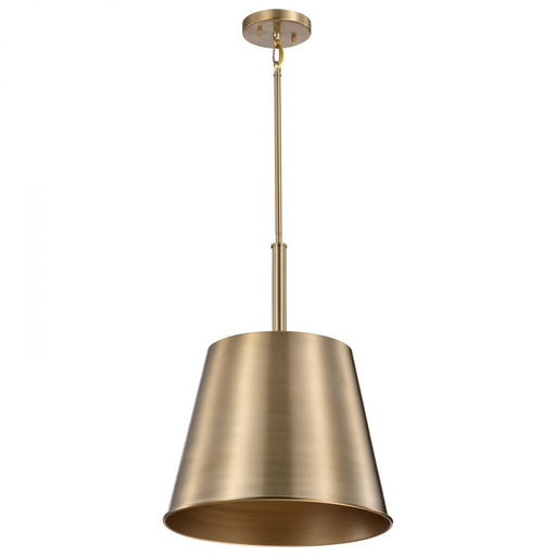 SATCO/NUVO Alexis 1-Light Large Pendant 100W Maximum 120V Burnished Brass And Gold Finish (60-7938)