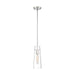 SATCO/NUVO Alondra 1-Light Mini Pendant Fixture Polished Nickel Finish With Clear Glass (60-6870)