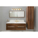 SATCO/NUVO Ballerina 5-Light 36 Inch Vanity With Alabaster Glass Bell Shades (60-331)