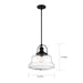 SATCO/NUVO Basel 1-Light Pendant Fixture Aged Bronze Finish With Clear Glass (60-6759)