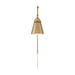 SATCO/NUVO Bayard Swing Arm Lamp Burnished Brass With Switch (60-7367)