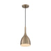 SATCO/NUVO Bellcap 1-Light Small Pendant Fixture Burnished Brass Finish (60-7076)