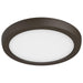 SATCO/NUVO Blink - 11W 7 Inch LED Fixture CCT Selectable 2700K/3000K/3500K/4000K/5000K Round Shape Bronze Finish 120V (62-1712)