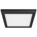 SATCO/NUVO Blink - 11W 7 Inch LED Fixture CCT Selectable 2700K/3000K/3500K/4000K/5000K Square Shape Black Finish 120V (62-1715)