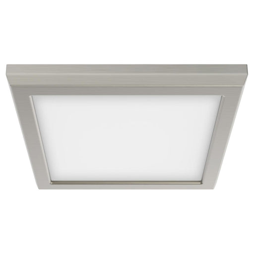 SATCO/NUVO Blink - 11W 7 Inch LED Fixture CCT Selectable 2700K/3000K/3500K/4000K/5000K Square Shape Brushed Nickel Finish 120V (62-1717)