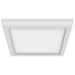SATCO/NUVO Blink - 11W 7 Inch LED Fixture CCT Selectable 2700K/3000K/3500K/4000K/5000K Square Shape White Finish 120V (62-1714)