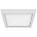 SATCO/NUVO Blink - 12.5W 7 Inch LED Fixture Square Shape 4000K White Finish 120/277V (62-1734)
