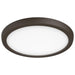 SATCO/NUVO Blink - 13W 9 Inch LED Fixture CCT Selectable 2700K/3000K/3500K/4000K/5000K Round Shape Bronze Finish 120V (62-1722)