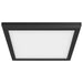 SATCO/NUVO Blink - 13W 9 Inch LED Fixture CCT Selectable 2700K/3000K/3500K/4000K/5000K Square Shape Black Finish 120V (62-1725)
