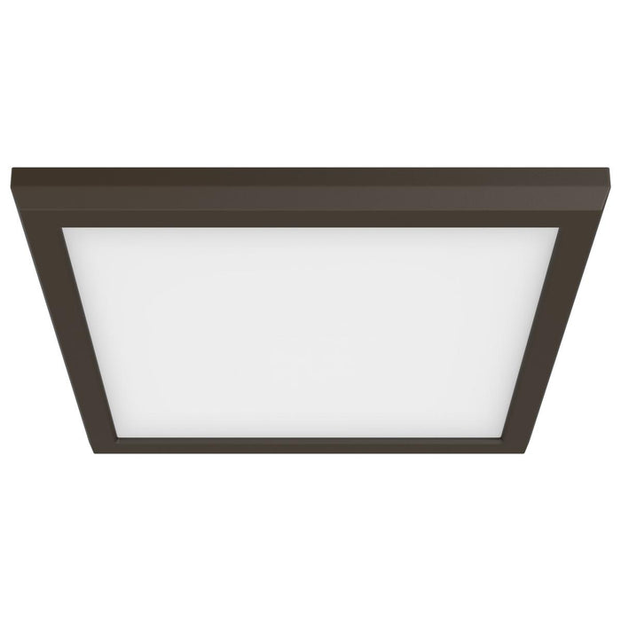 SATCO/NUVO Blink - 13W 9 Inch LED Fixture CCT Selectable 2700K/3000K/3500K/4000K/5000K Square Shape Bronze Finish 120V (62-1726)