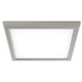 SATCO/NUVO Blink - 13W 9 Inch LED Fixture CCT Selectable 2700K/3000K/3500K/4000K/5000K Square Shape Brushed Nickel Finish 120V (62-1727)