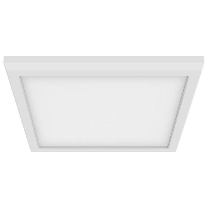 SATCO/NUVO Blink - 17W 9 Inch LED Fixture Square Shape 4000K White Finish 120/277V (62-1744)