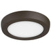 SATCO/NUVO Blink - 9W 5 Inch LED Fixture CCT Selectable 2700K/3000K/3500K/4000K/5000K Round Shape Bronze Finish 120V (62-1702)